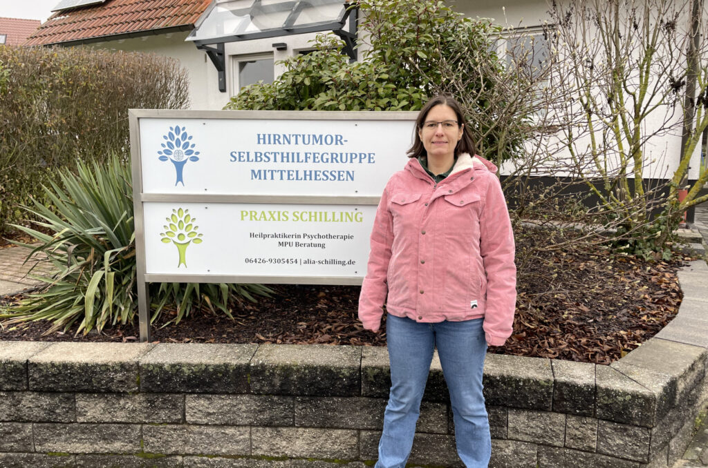 Praxis Schilling Schild Inhaberin